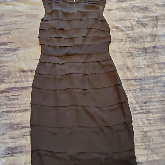 Dressy Adrianna Papell black dress - Picture 5 of 16